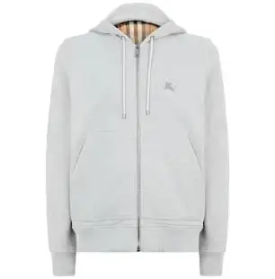 Burberry Zip Up Hoodie