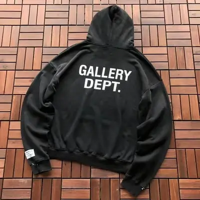 ￥~165 GALLERY DEPT HOODIE 77071912 (im 185CM 80KG iwear size XL in the photo)