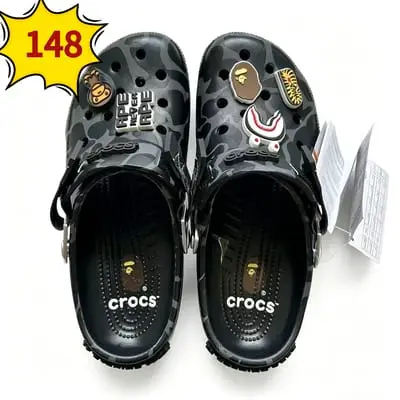 Bape crocs shoes