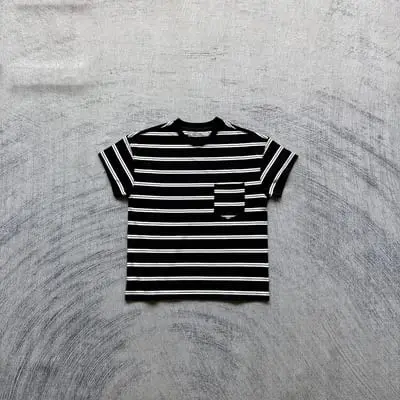 C*le Henry Striped Tees balck
