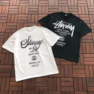 ￥~79 ST🔥S🔥Y T-SHIRT 77081003 (im 185CM 80KG iwear size L in the photo)