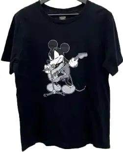 Number Nine Guitar Mickey Mouse Tee