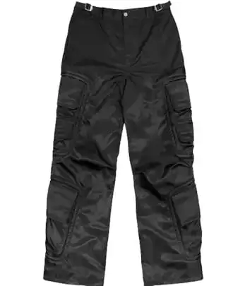 Far Archive Black Cargo Pants