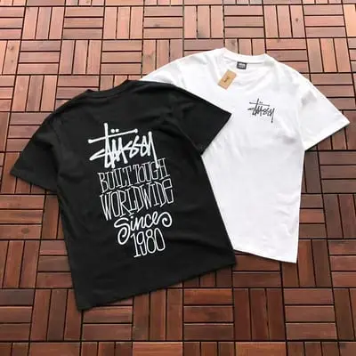 ￥~85 ST🔥S🔥Y T-SHIRT 55070832 (im 185CM 70KG iwear size M in the photo)