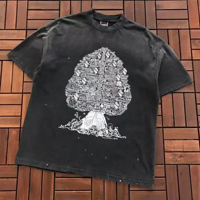 ￥ ~ 115 SAINT MICHAEL T-SHIRT 55072205 (im 185CM 70KG iwear size S in the photo)