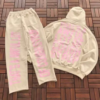 TOP ￥~ 275 PANTS ￥~269 TH🔥T'S A AW🔥UL L🔥T OF C.. HOODE TROUSERS 55070243