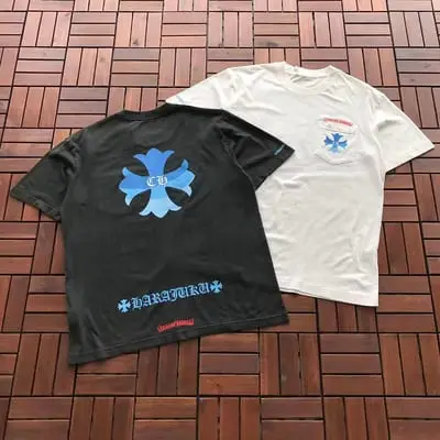 ￥ ~ 109 CH🔥OM🔥 HE🔥RTS T-SHIRT 55071626 (im 185CM 70KG iwear size M in the photo)