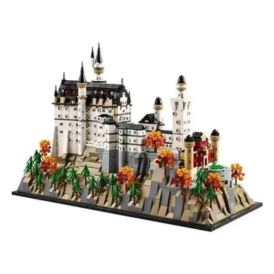LEGO City Landmark Series Compatible Neuschwanstein Castle Building Block Model Toy