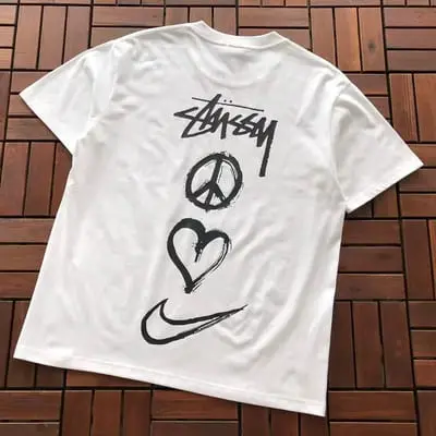 ￥~79 ST🔥S🔥Y & N🔥K🔥T-SHIRT 77072166 (im 185CM 70KG iwear size L in the photo)