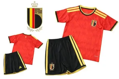 Belgium Children's Football Jersey
