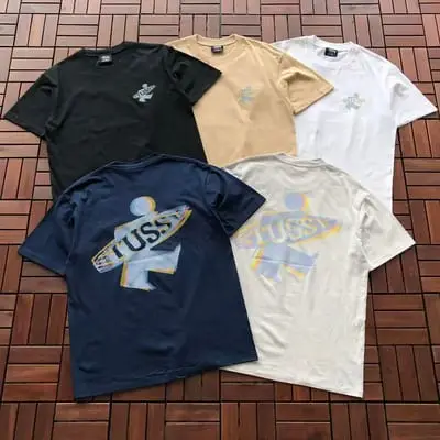 ￥~79 ST🔥S🔥Y T-SHIRT 55071603 (im 185CM 70KG iwear size M in the photo)