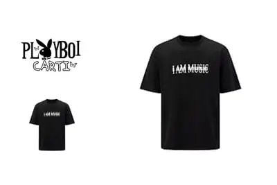 Playboi Carti "l am music" T-shirt Tee