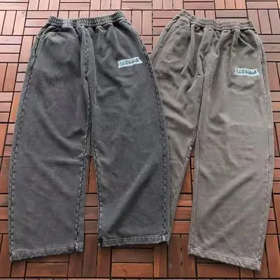 ￥~195 B🔥L🔥🔥🔥IA🔥A TROUSERS 55073026 (im 185CM 70KG iwear size 2XL in the photo)
