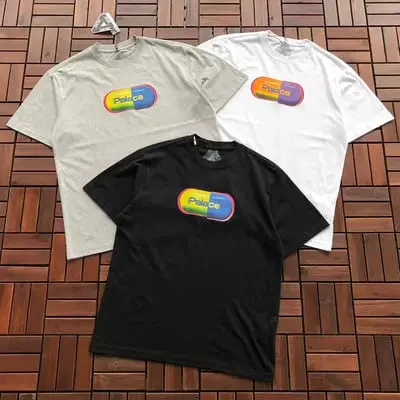 ￥~89 P🔥LA🔥E T-SHIRT 55070148 (im 185CM 70KG iwear size M in the photo)