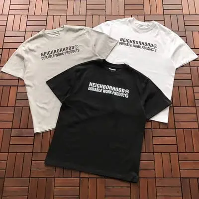 ￥ ~ 109 NEIGHBORHOOD T-SHIRT 55072832 (im 185CM 70KG iwear size L in the photo)