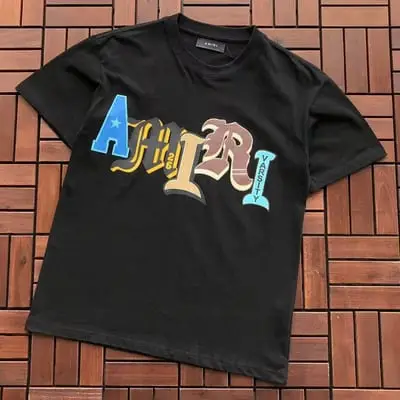 ￥~89 AMIRI T-SHIRT 77072601 (im 185CM 80KG iwear size M in the photo)