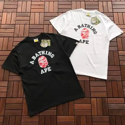 ￥~79 BAPE T-SHIRT 77070833 (im 185CM 70KG iwear size M in the photo)