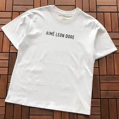￥~79 AI🔥E L🔥🔥N D🔥RE T-SHIRT 77041373 (im 185CM 80KG iwear size M in the photo)
