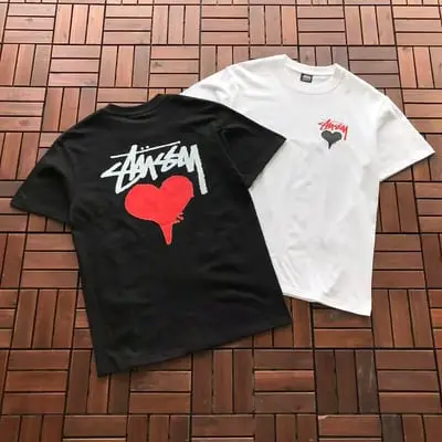 ￥ ~ 85 ST🔥S🔥Y T-SHIRT 55070848 (im 185CM 70KG iwear size M in the photo)