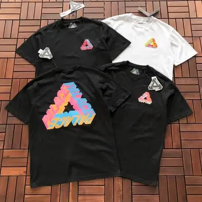 ￥~89 P🔥LA🔥E T-SHIRT 55071011 (im 185CM 70KG iwear size M in the photo)