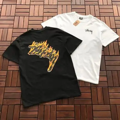￥ ~ 85 ST🔥S🔥Y T-SHIRT 55070830 (im 185CM 70KG iwear size M in the photo)
