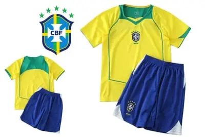 Brazil Children's Football Jersey