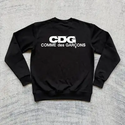 CDG crewneck sweatshirt