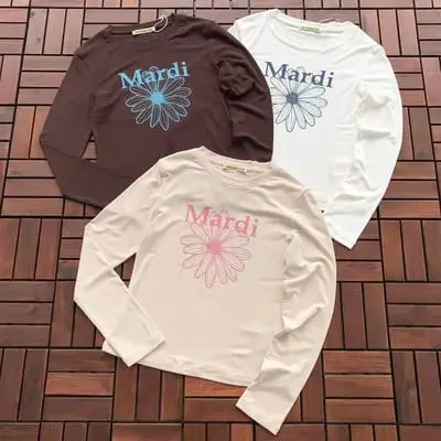 ￥~129 MARDI MERCREDI LONG-SLEEVE WOMAN 66080704