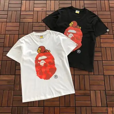 ￥~79 BAPE T-SHIRT 77071502 (im 180CM 68KG iwear size M in the photo)
