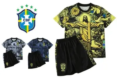 Brazil Children's Football Jersey