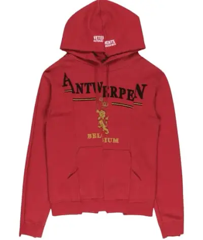 Vetements Antwerpen Deconstructed Hoodie