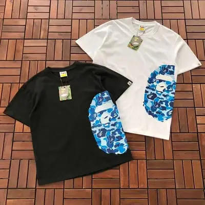 ￥~79 BAPE T-SHIRT 77071512 (im 180CM 68KG iwear size M in the photo)