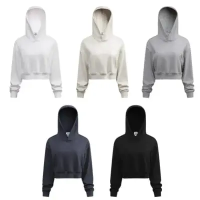 Unbranded Womens Cropped Hoodies
