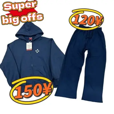 based logo tracksuit [Navy]