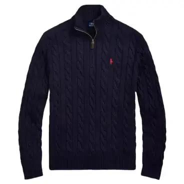 Polo Ralph Lauren Cable Knit Quarter-Zip (5 Variants)