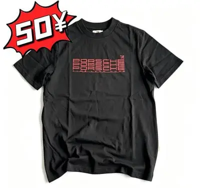 Porsche Red Stamp Short-Sleeve T-Shirt