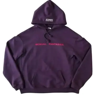Vetements Sexual Fantasies Hoodie