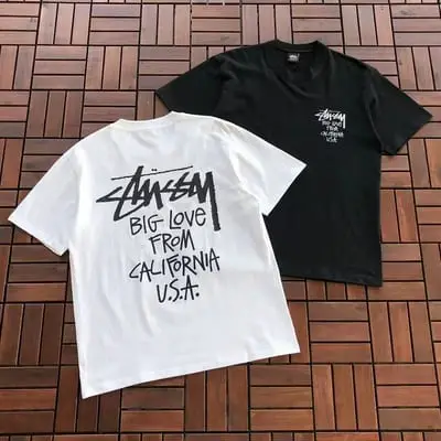 ￥~79 ST🔥S🔥Y T-SHIRT 77081002 (im 185CM 80KG iwear size L in the photo)