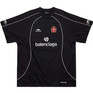 Balenciaga Football Jersey Black