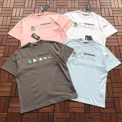 ￥ ~ 109 NEIGHBORHOOD T-SHIRT 55072866 (im 185CM 70KG iwear size L in the photo)