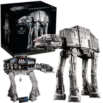 High-difficulty building block toy: All-Terrain AT-AT Walker (compatible with LEGO Star Wars)
