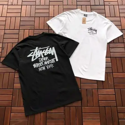 ￥~85 ST🔥S🔥Y T-SHIRT 55070802 (im 185CM 70KG iwear size M in the photo)