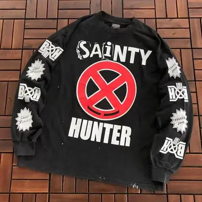 ￥ ~ 139 SAINT MICHAEL LONG-SLEEVE 55072217 (im 185CM 70KG iwear size S in the photo)