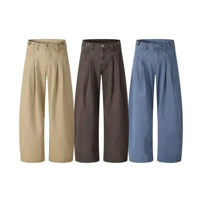 Loose-fit straight-leg jeans (3 styles)