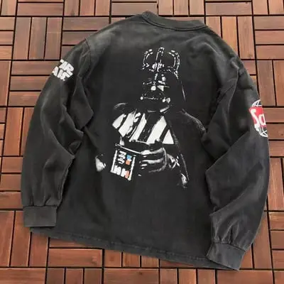 ￥ ~ 139 SAINT MICHAEL& STARWARS LONG-SLEEVE 55072214 (im 185CM 70KG iwear size S in the photo)
