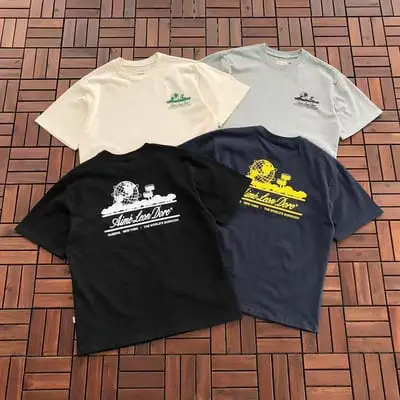 ￥~85 AI🔥E L🔥🔥N D🔥RE T-SHIRT 77030561 (im 185CM 70KG iwear size M in the photo)