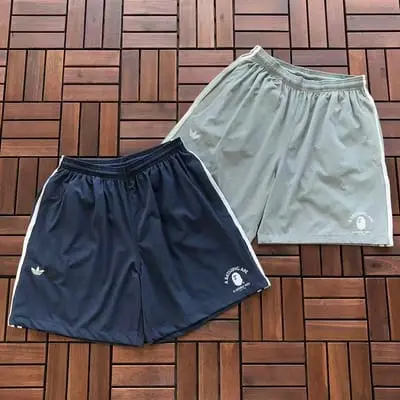 ￥125 🔥DI🔥AS & BAPE SHORTS 88070231 (im 185CM 80KG iwear size S in the photo)