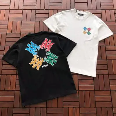 ￥~89 AMIRI T-SHIRT 77072101 (im 185CM 70KG iwear size M in the photo)