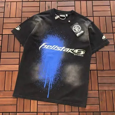 ￥ ~ 135 HELLSTAR T-SHIRT 55070228 (im 185CM 70KG iwear size M in the photo)