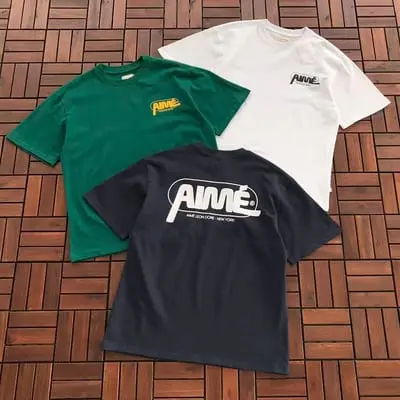 ￥~85 AI🔥E L🔥🔥N D🔥RE T-SHIRT 77030563 (im 185CM 70KG iwear size M in the photo)